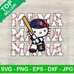 Hello Kitty Mama Arizona Diamondbacks SVG