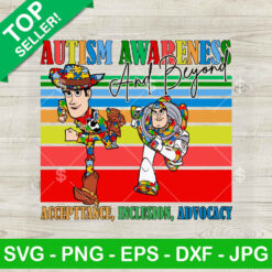 Toy Story Autism Awareness And Beyond SVG