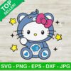 Hello Kitty Grumpy Bear SVG