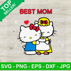 Hello Kitty Best Mom SVG
