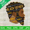 Black Father African Man SVG