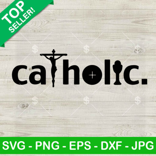 Catholic Jesus Cross SVG