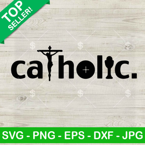 Catholic Jesus Cross SVG, Jesus Christ SVG, Catholic SVG PNG DXF EPS