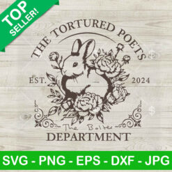 Rabbit The Tortured Poets Department SVG