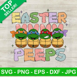Ninja Turtle Easter Peeps SVG
