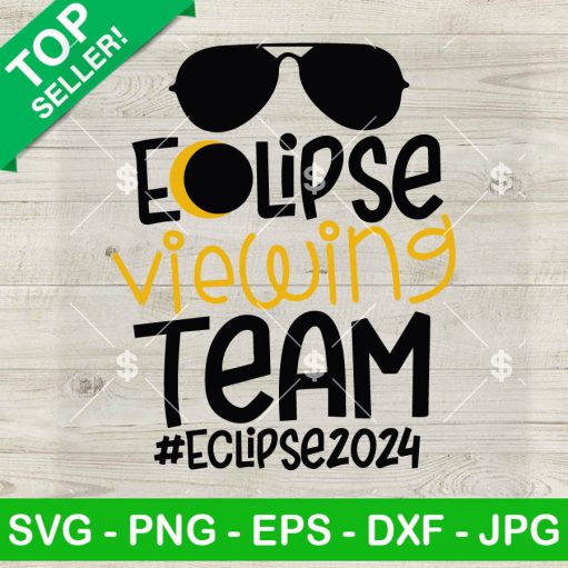 Eclipse Viewing Team Svg