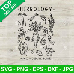 Herbology Magical Plants SVG, Harry Potter SVG, Hogwarts Witchcraft SVG PNG DXF EPS