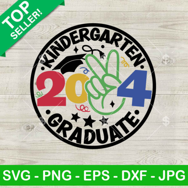 2024 Kindergarten Graduate SVG