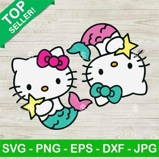 Hello Kitty Pisces Horoscope SVG