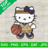 Hello Kitty Lakers SVG