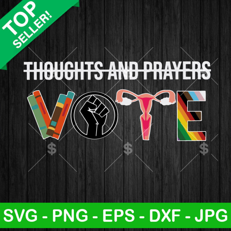 Thoughts And Prayers Vote SVG