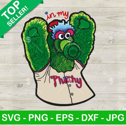 Philadelphia Phillies Phanatic Mascot SVG