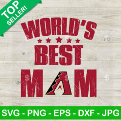 World's best Mom Arizona Diamondbacks SVG