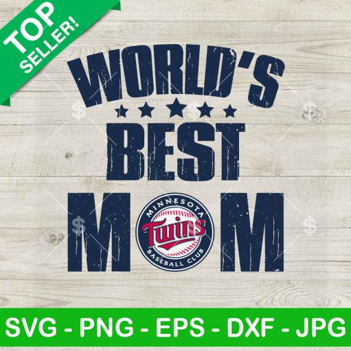 World's best Mom Minnesota Twins SVG