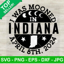 Total Solar Eclipse In Indiana SVG