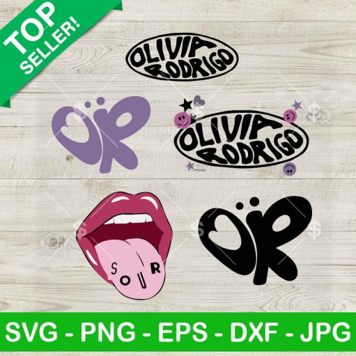 Olivia Rodrigo Album Bundle SVG