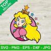 Super Mario Princess Peach SVG