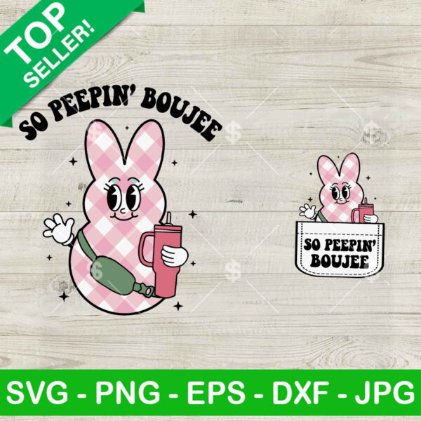 So Peepin Boujee SVG