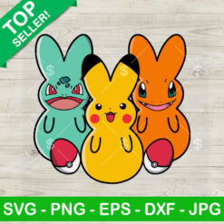 Cute Pokemon Easter Bunny SVG
