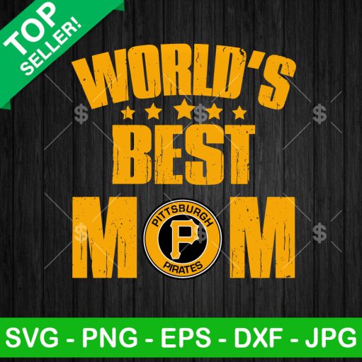 World's best Mom Pittsburgh Pirates SVG