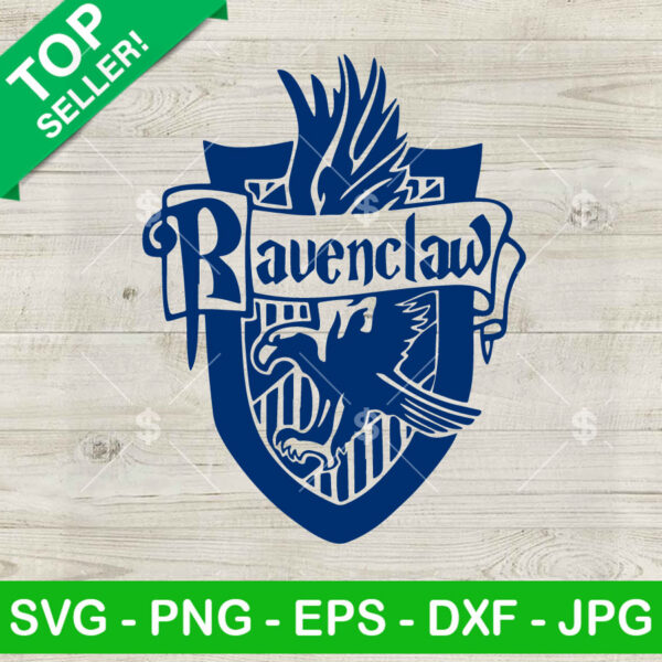Ravenclaw Logo SVG, Harry Potter SVG, Hogwarts School Of Magic SVG PNG DXF EPS