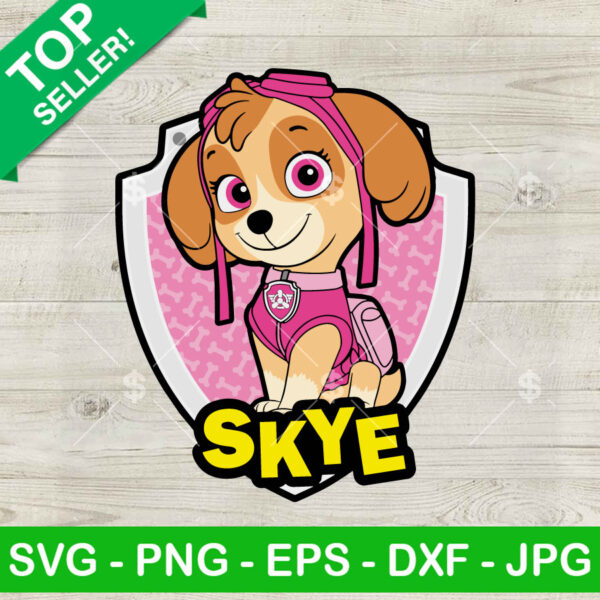 Paw Patrol Skye SVG