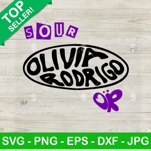 Olivia Rodrigo Album Sour SVG