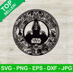 Darth Vader Calendar SVG