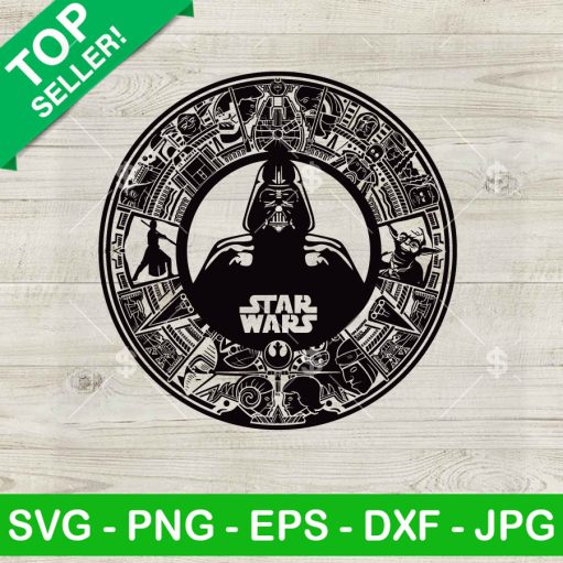 Darth Vader Calendar Svg