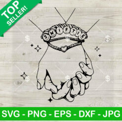 Swiftie Bracelets Holding Hands SVG