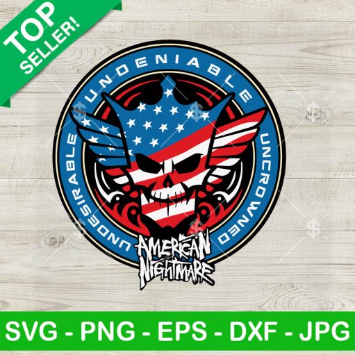 Undesirable Undeniable American Nightmare Svg