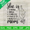 She Is Mom Winnie The Pooh SVG