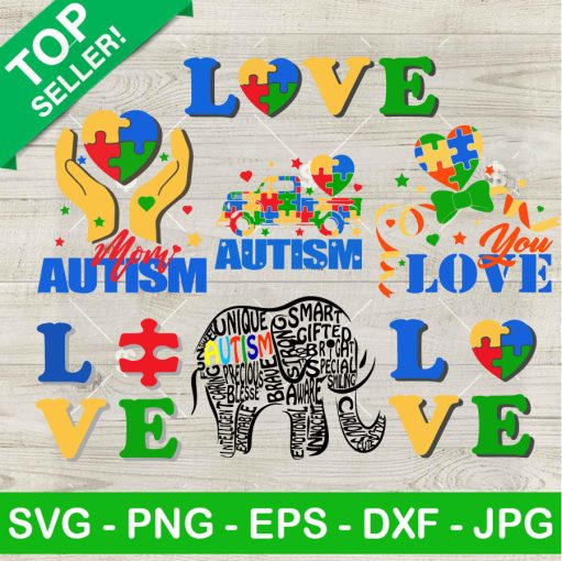 Autism Design Svg Bundle