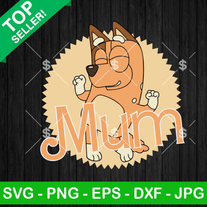 Funny Bingo Heeler Mom SVG