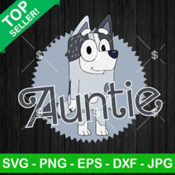 Funny Bluey Aunt Trixie SVG