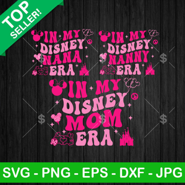 In My Disney Mom Era SVG Bundle