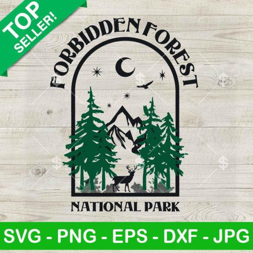 Forbidden Forest National Park Svg