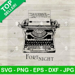 Taylor Swift Fortnight New Album SVG