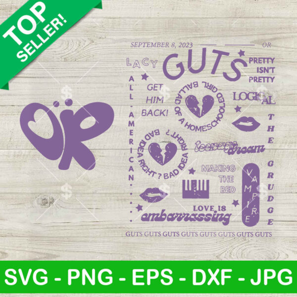 Vintage Olivia Rodrigo SVG