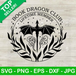 City Of Starlight Book Dragon Club SVG
