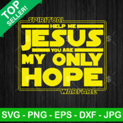 Jesus You are my only hope SVG