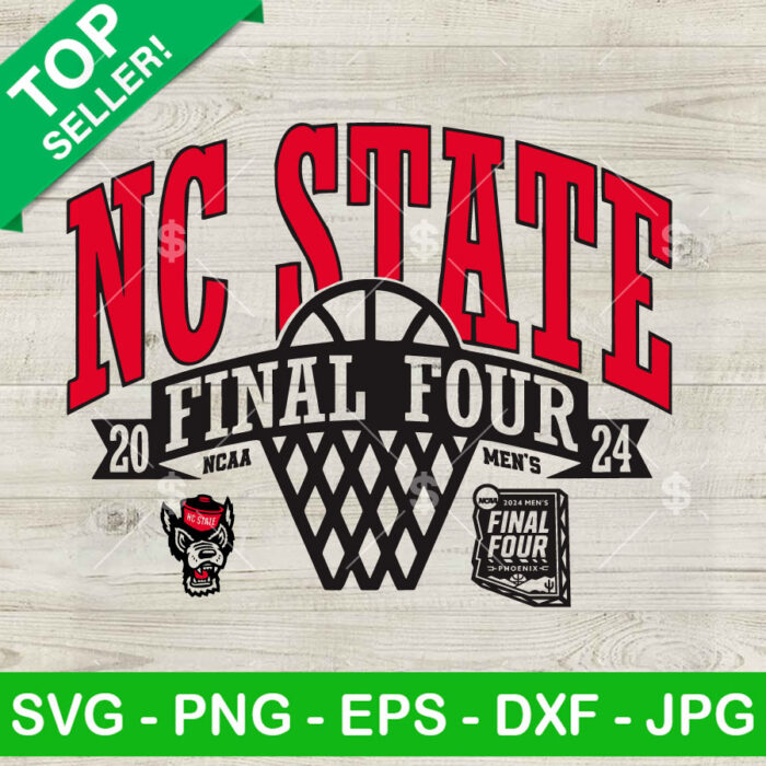 NC State Final Four 2024 SVG