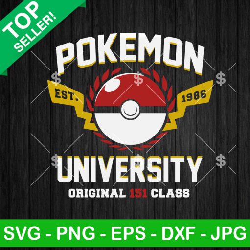 Pokemon University Svg
