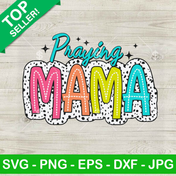 Praying Mama SVG