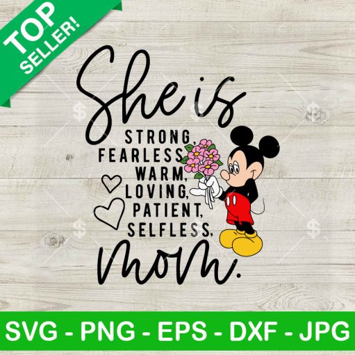 Disney Mickey Mouse Mother'S Day Svg