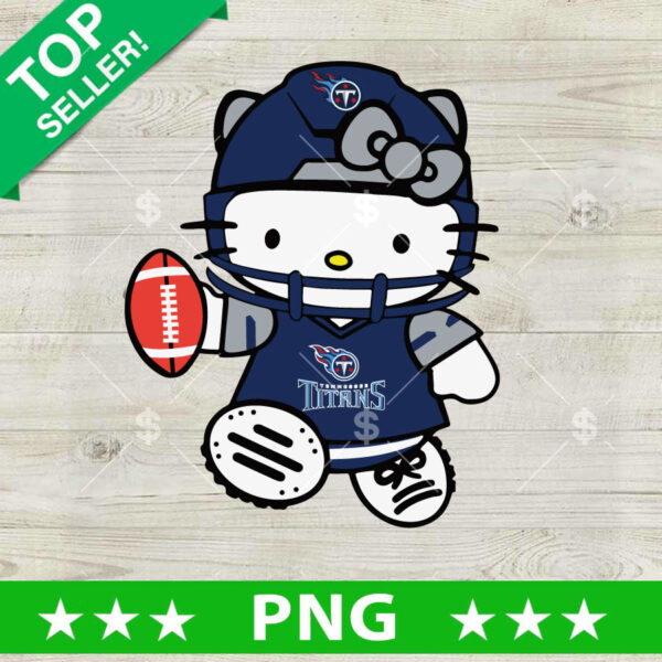 Hello Kitty Tennessee Titans PNG