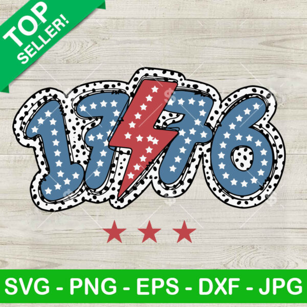 1776 Fourth Of July SVG