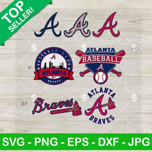 Atlanta Braves Baseball Logo Svg Bundle