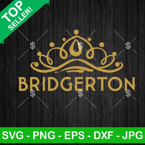 Bridgerton Crown Svg