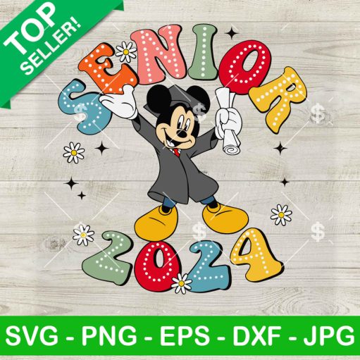 Disney Mouse Graduation Cap Svg